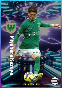 Miyahara Kazuya eFootball 2026 player card, 78 OVR RB