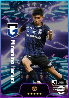 Minamino Harumi eFootball 2026 player card, 78 OVR CF