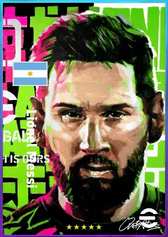 Lionel Messi eFootball 2026 player card, 85 OVR SS