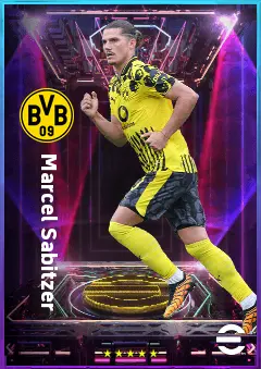 Marcel Sabitzer eFootball 2026 player card, 82 OVR CMF