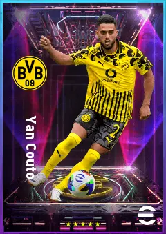 Yan Couto eFootball 2026 player card, 83 OVR RB