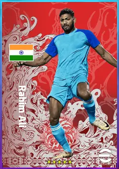 Rahim Ali eFootball 2026 player card, 73 OVR CF