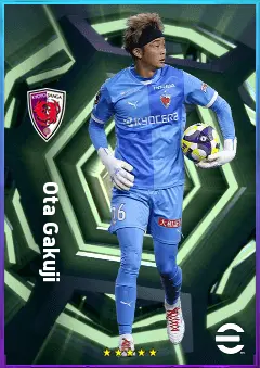 Ota Gakuji eFootball 2026 player card, 74 OVR GK