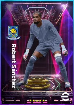 Robert Sánchez eFootball 2026 player card, 82 OVR GK