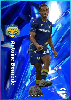 Antoine Bernède eFootball 2026 player card, 78 OVR CMF