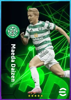 Maeda Daizen eFootball 2026 player card, 79 OVR LWF