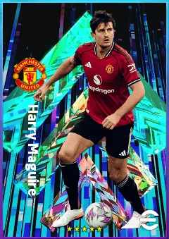 Harry Maguire eFootball 2026 player card, 81 OVR CB