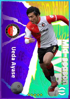 Ueda Ayase eFootball 2026 player card, 79 OVR CF