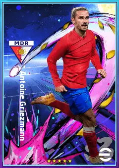 Antoine Griezmann eFootball 2026 player card, 83 OVR SS