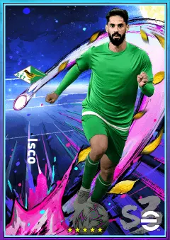 Isco eFootball 2026 player card, 79 OVR AMF