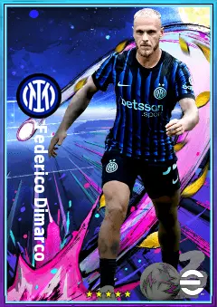 Federico Dimarco eFootball 2026 player card, 79 OVR LMF