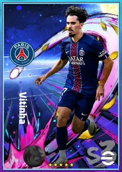 Vitinha eFootball 2026 player card, 79 OVR CMF