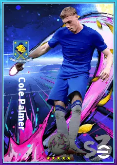 Cole Palmer eFootball 2026 player card, 82 OVR AMF