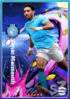 Omar Marmoush eFootball 2026 player card, 79 OVR CF