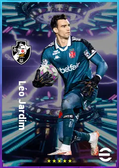 Léo Jardim eFootball 2026 player card, 80 OVR GK