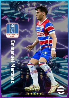 Emmanuel Martínez eFootball 2026 player card, 78 OVR AMF
