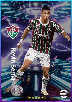 Kevin Serna eFootball 2026 player card, 78 OVR RWF