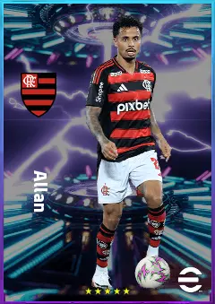 Allan eFootball 2026 player card, 78 OVR CMF