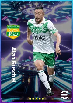 Alan Ruschel eFootball 2026 player card, 78 OVR LB