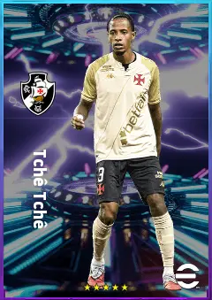 Tchê Tchê eFootball 2026 player card, 80 OVR CMF