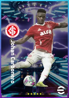 Johan Carbonero eFootball 2026 player card, 79 OVR LWF