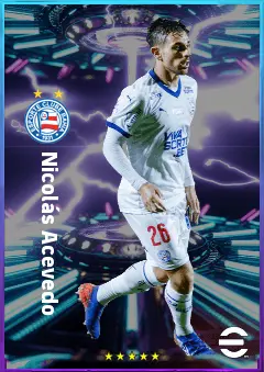 Nicolás Acevedo eFootball 2026 player card, 80 OVR DMF