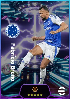 Fabrício Bruno eFootball 2026 player card, 80 OVR CB