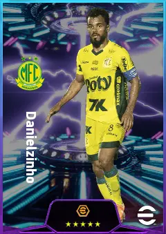 Danielzinho eFootball 2026 player card, 80 OVR AMF