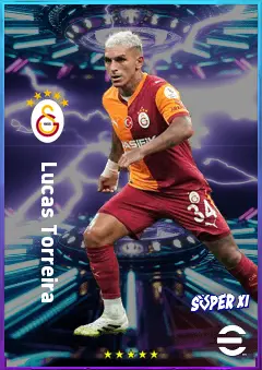 Lucas Torreira eFootball 2026 player card, 81 OVR DMF