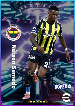 Nélson Semedo eFootball 2026 player card, 81 OVR RB