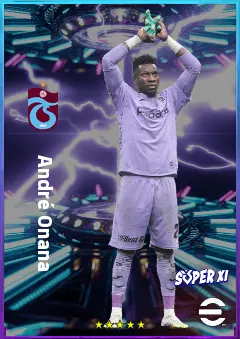 André Onana eFootball 2026 player card, 80 OVR GK