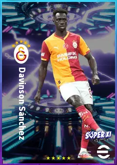 Davinson Sánchez eFootball 2026 player card, 80 OVR CB