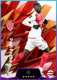 Paul Pogba eFootball 2026 player card, 82 OVR CMF