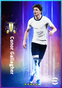 Conor Gallagher eFootball 2026 player card, 82 OVR CMF