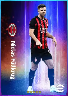 Niclas Füllkrug eFootball 2026 player card, 80 OVR CF
