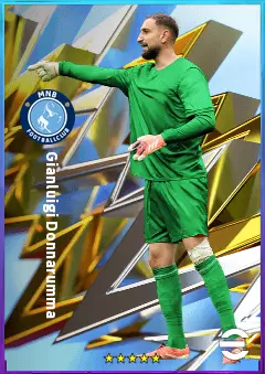 Gianluigi Donnarumma eFootball 2026 player card, 85 OVR GK