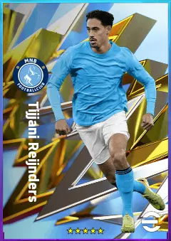 Tijjani Reijnders eFootball 2026 player card, 83 OVR CMF