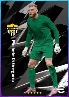 Michele Di Gregorio eFootball 2026 player card, 81 OVR GK
