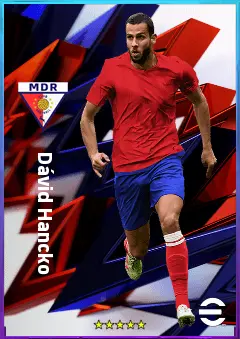 Dávid Hancko eFootball 2026 player card, 82 OVR CB