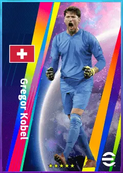 Gregor Kobel eFootball 2026 player card, 83 OVR GK