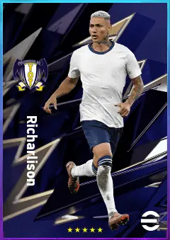 Richarlison eFootball 2026 player card, 82 OVR CF