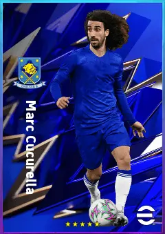 Marc Cucurella eFootball 2026 player card, 82 OVR LB