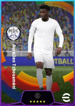Aurélien Tchouaméni eFootball 2026 player card, 83 OVR DMF