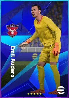 Emil Audero eFootball 2026 player card, 80 OVR GK