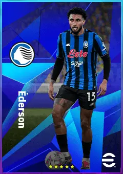 Éderson eFootball 2026 player card, 82 OVR CMF