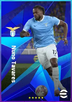 Nuno Tavares eFootball 2026 player card, 81 OVR LB