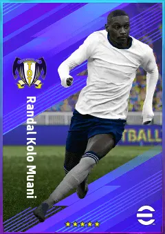 Randal Kolo Muani eFootball 2026 player card, 81 OVR CF