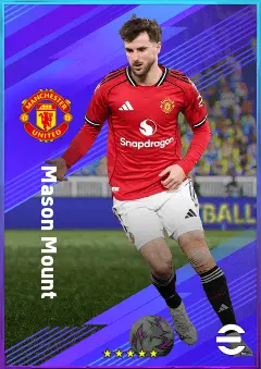 Mason Mount eFootball 2026 player card, 81 OVR AMF