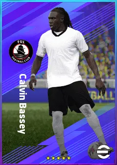 Calvin Bassey eFootball 2026 player card, 81 OVR CB