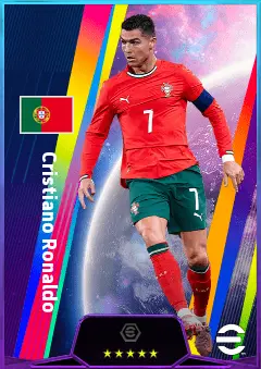 Cristiano Ronaldo eFootball 2026 player card, 84 OVR CF